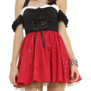 Hot Topic Red Queen Dress